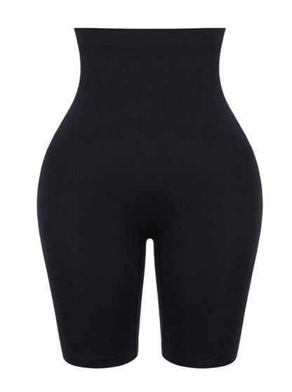 pantalones cortos moldeadores de cintura alta sin costuras para realzar los glúteos.