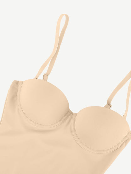 bustier con aros, forma de barriga transpirable