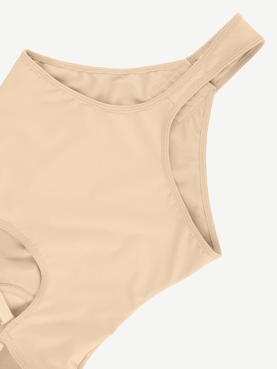 bustier con aros, forma de barriga transpirable
