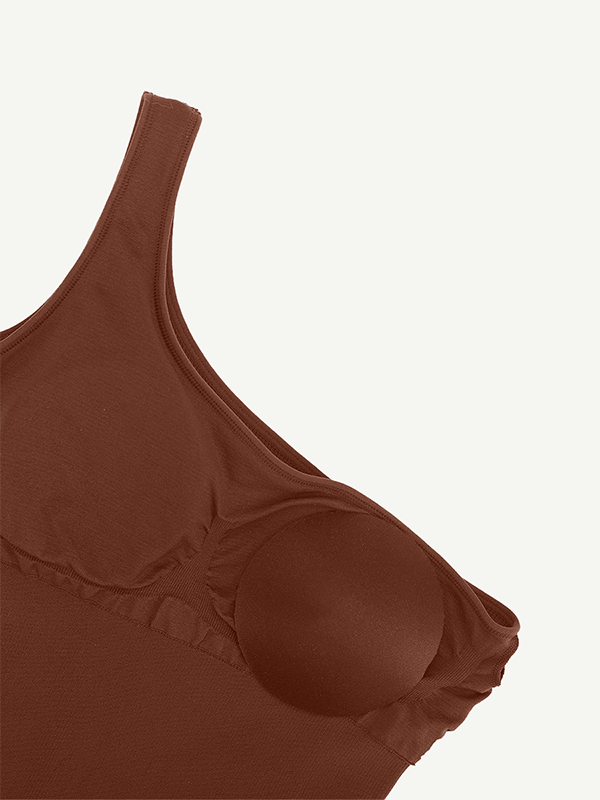 🌿Vestido moldeador de cintura con escote inclinado, sin costuras y ecológico, de un solo hombro