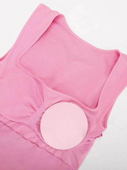 🌿 Falda larga con tirantes finos, ecológica, sin costuras, con control de cintura de 360°