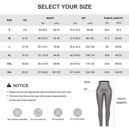 Pantalones deportivos de yoga y sauna con película plateada de cintura media