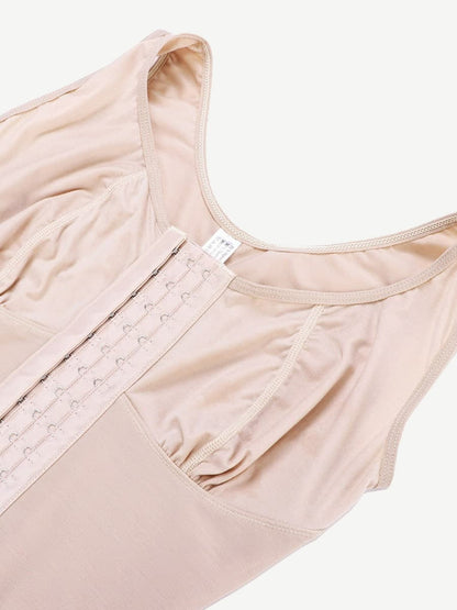 Fajas moldeadoras Ultimate Stretch Nude Hooks sin entrepierna y sin relleno, talla grande