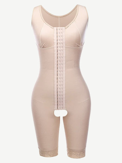 Fajas moldeadoras Ultimate Stretch Nude Hooks sin entrepierna y sin relleno, talla grande