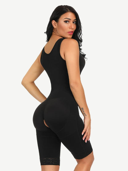 Fajas moldeadoras Ultimate Stretch Nude Hooks sin entrepierna y sin relleno, talla grande