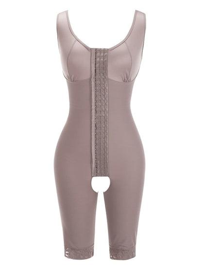 Fajas moldeadoras Ultimate Stretch Nude Hooks sin entrepierna y sin relleno, talla grande