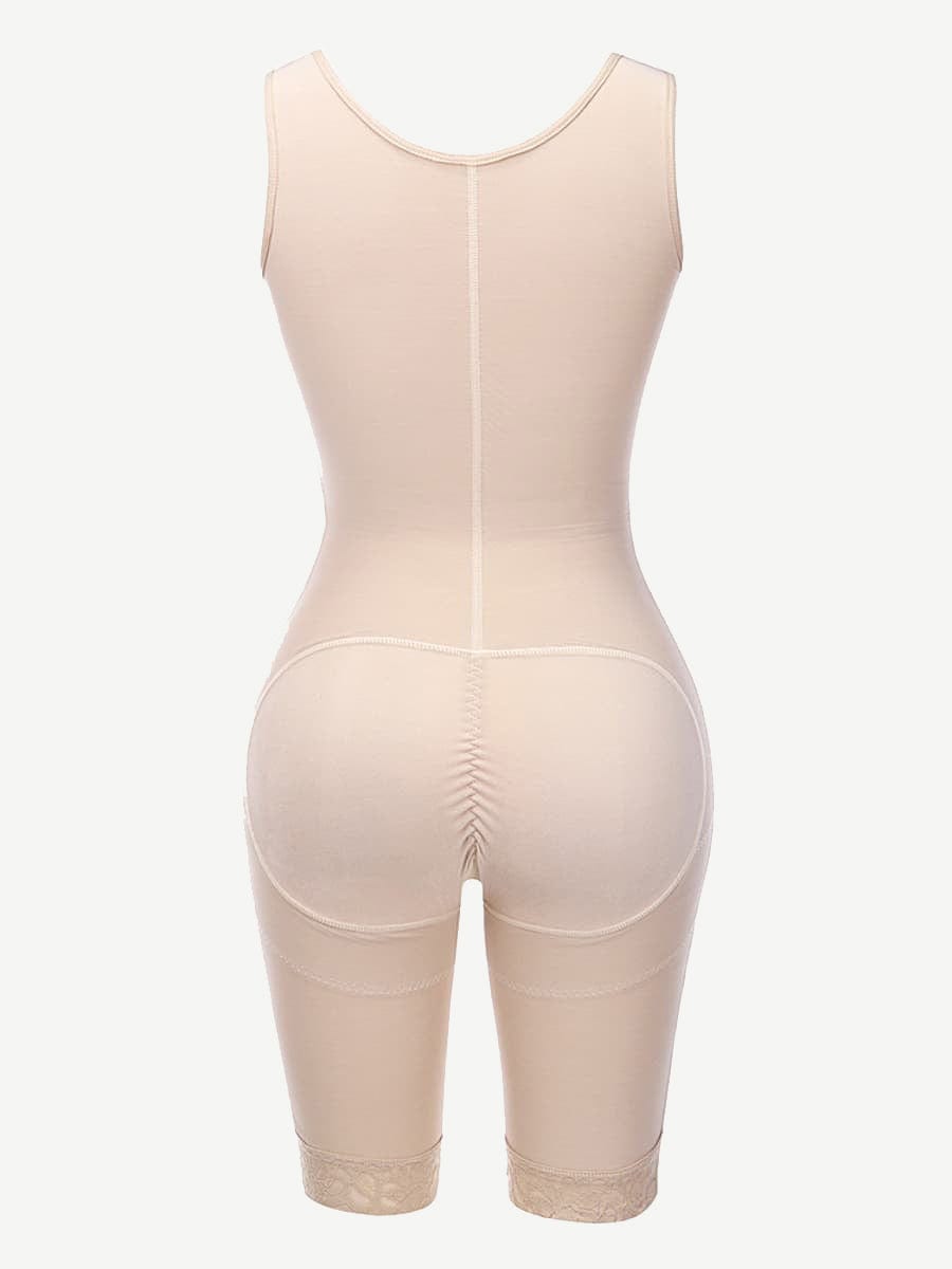 Fajas moldeadoras Ultimate Stretch Nude Hooks sin entrepierna y sin relleno, talla grande