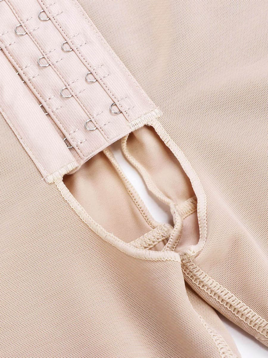 Fajas moldeadoras Ultimate Stretch Nude Hooks sin entrepierna y sin relleno, talla grande