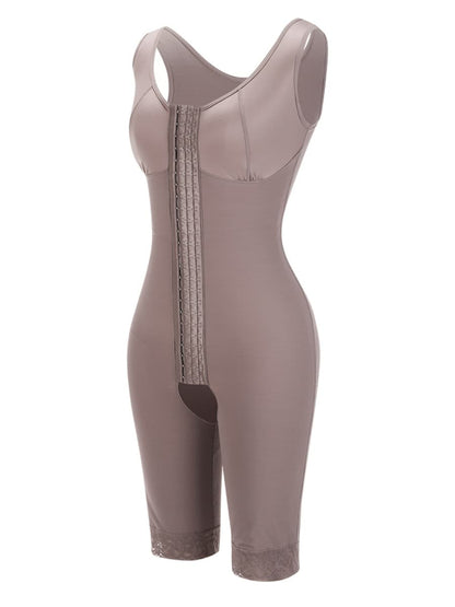 Fajas moldeadoras Ultimate Stretch Nude Hooks sin entrepierna y sin relleno, talla grande