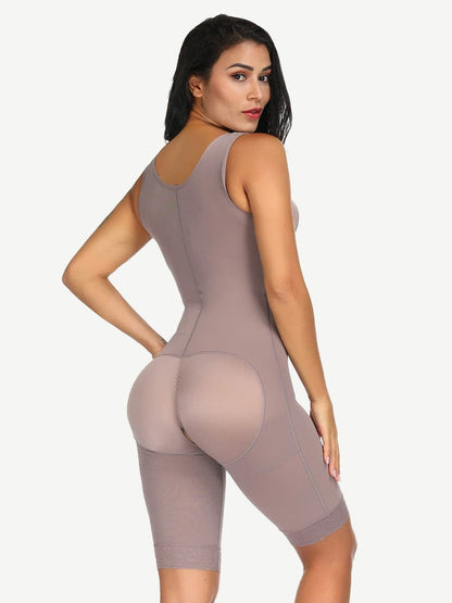 Fajas moldeadoras Ultimate Stretch Nude Hooks sin entrepierna y sin relleno, talla grande