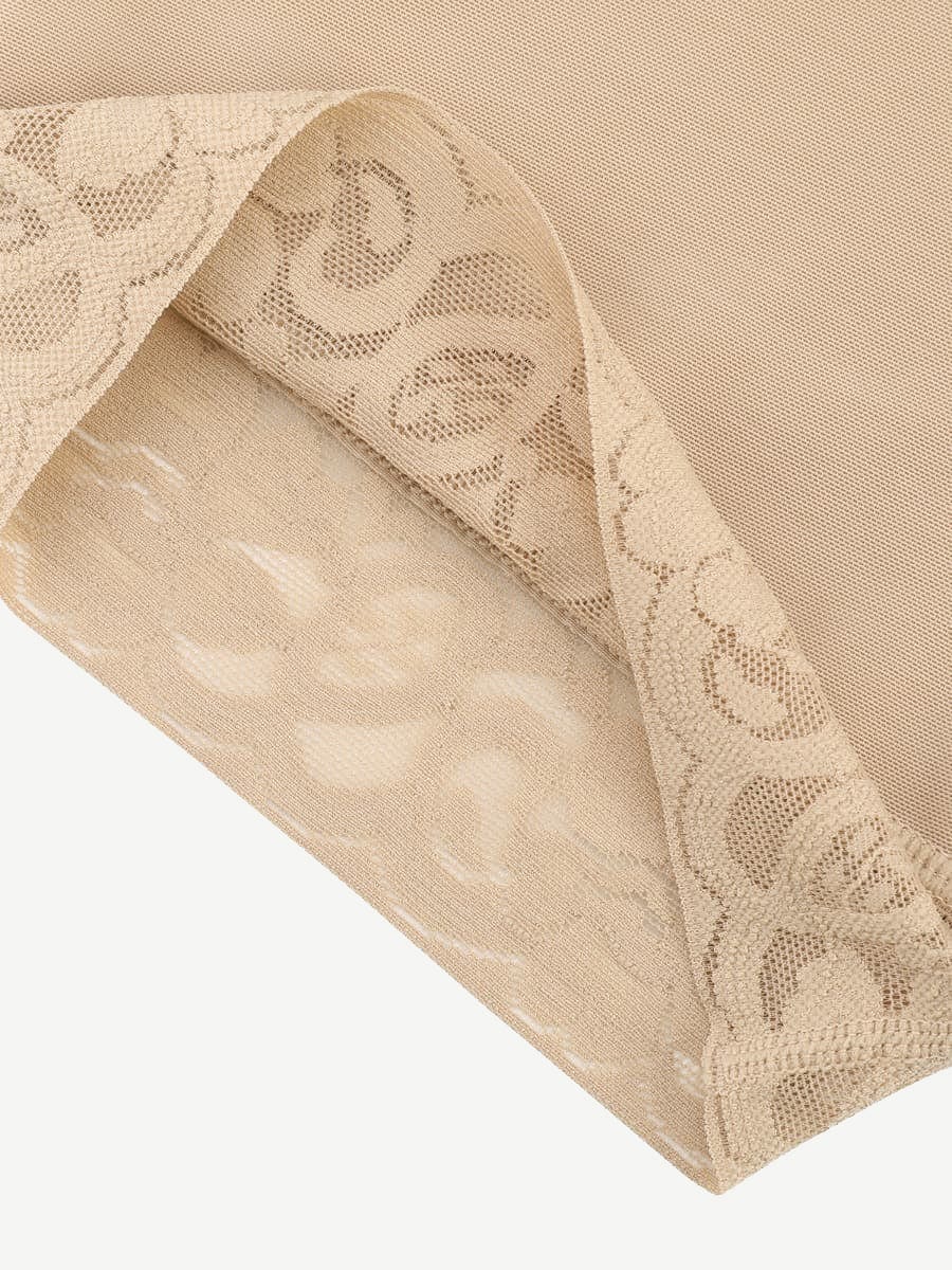 Pantalones cortos postoperatorios de cintura alta hasta la rodilla, elásticos y sexys.