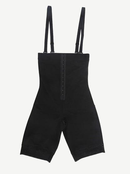 Pantalones cortos postoperatorios de cintura alta hasta la rodilla, elásticos y sexys.