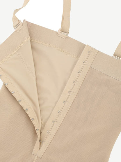 Pantalones cortos postoperatorios de cintura alta hasta la rodilla, elásticos y sexys.