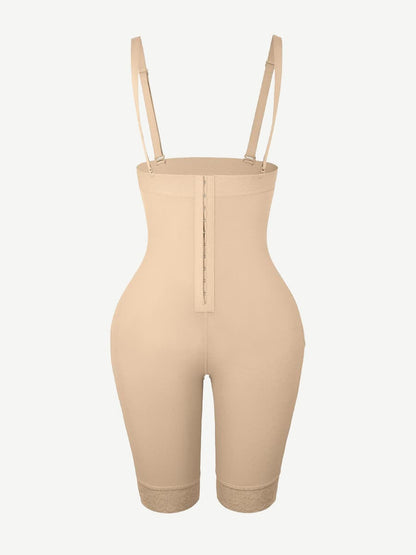 Pantalones cortos postoperatorios de cintura alta hasta la rodilla, elásticos y sexys.