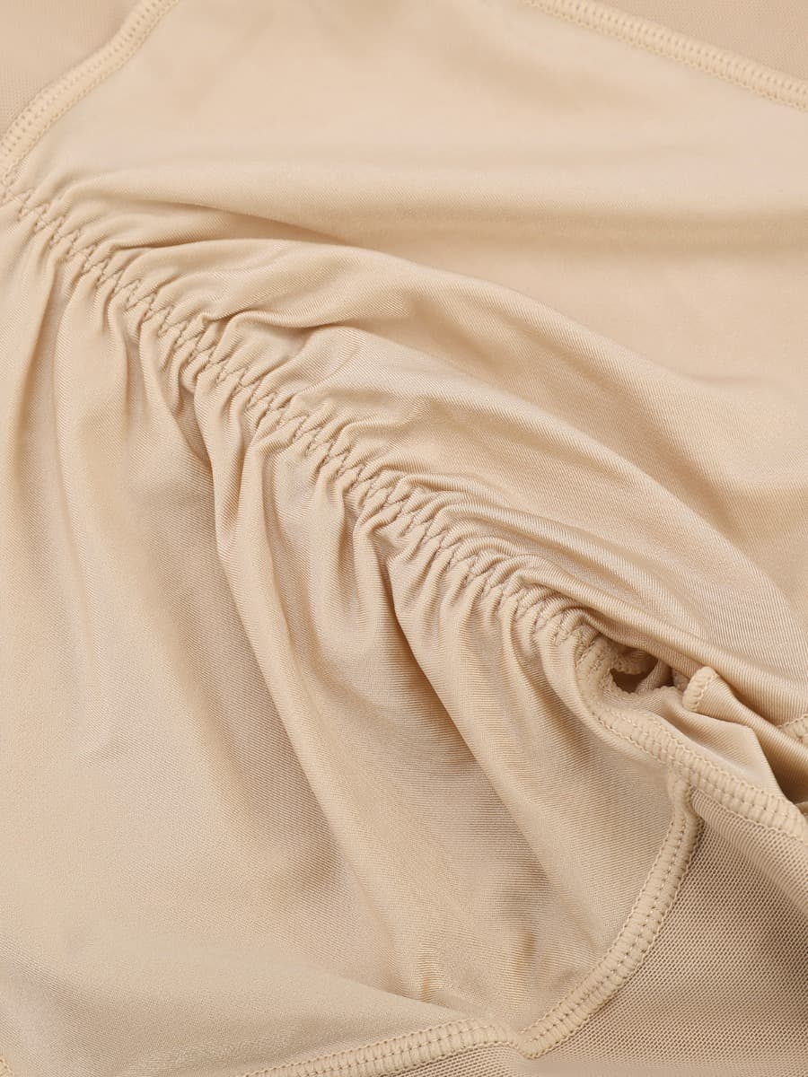 Pantalones cortos postoperatorios de cintura alta hasta la rodilla, elásticos y sexys.