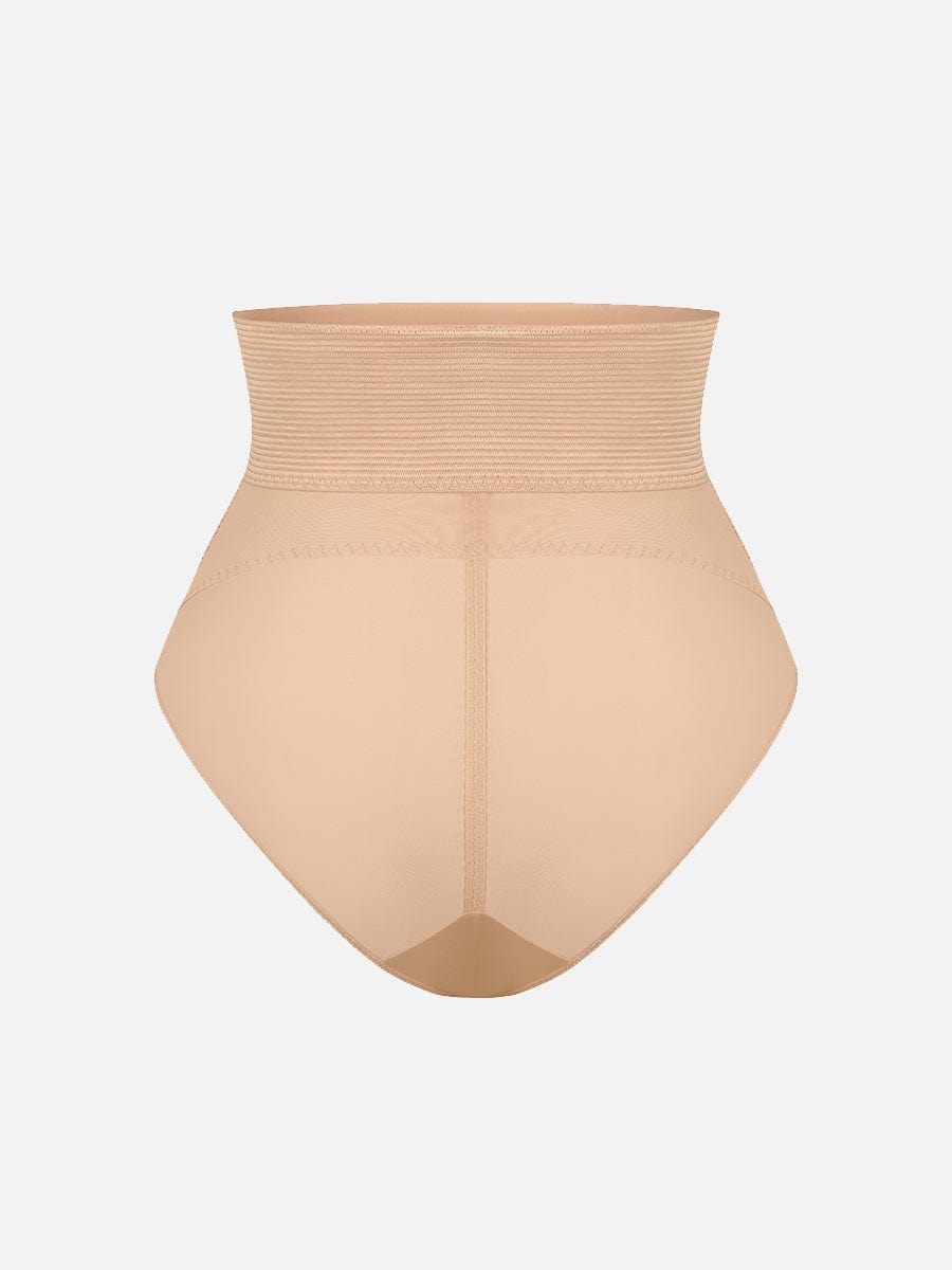 Bragas moldeadoras antibacterianas de cintura alta con banda elástica