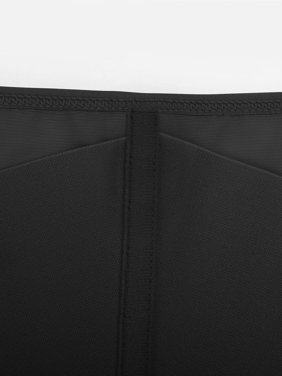 Faja moldeadora de cintura y abdomen de malla transpirable con 7 huesos de acero