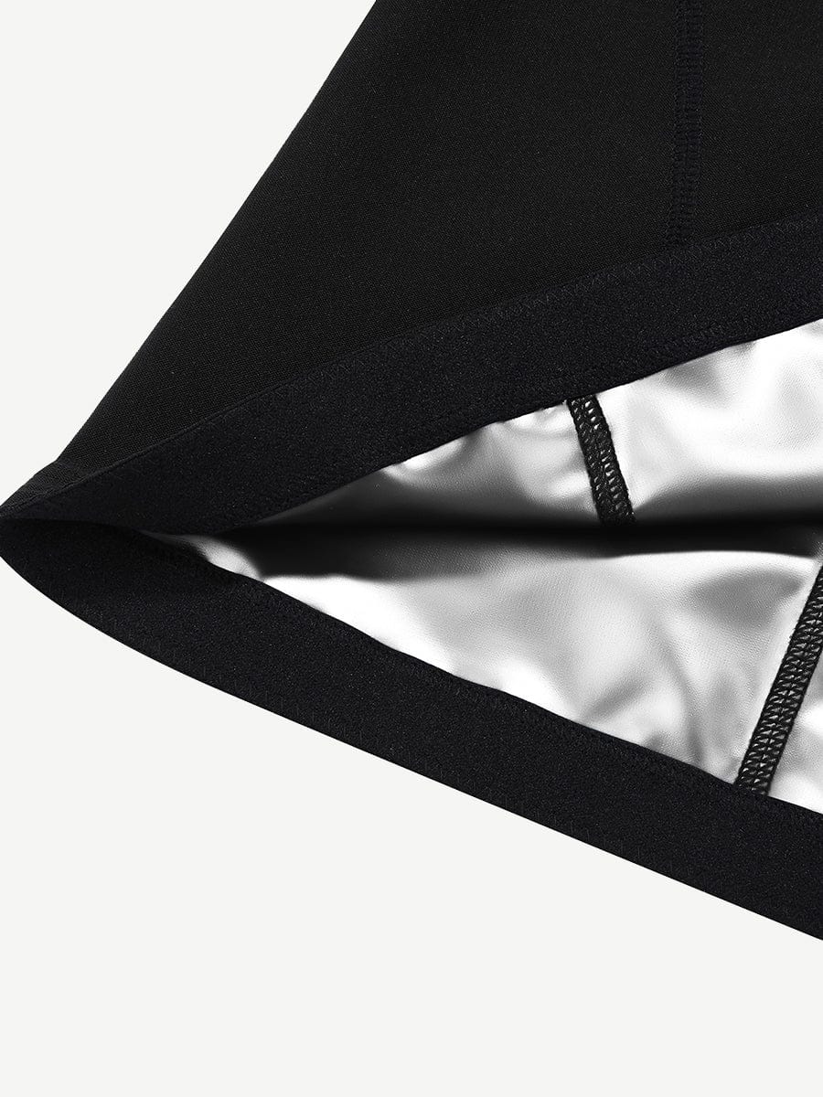 Chaleco azul con cremallera, talla grande, para una postura correcta