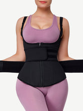 Chaleco moldeador con cremallera, duradero y de ajuste fabuloso, color negro, con 9 varillas de acero