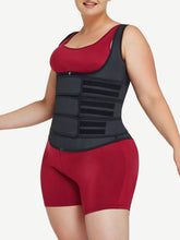 Chaleco moldeador de cintura de látex negro práctico , tres cinturones, moldeador básico, marca tu propio entrenador de cintura.