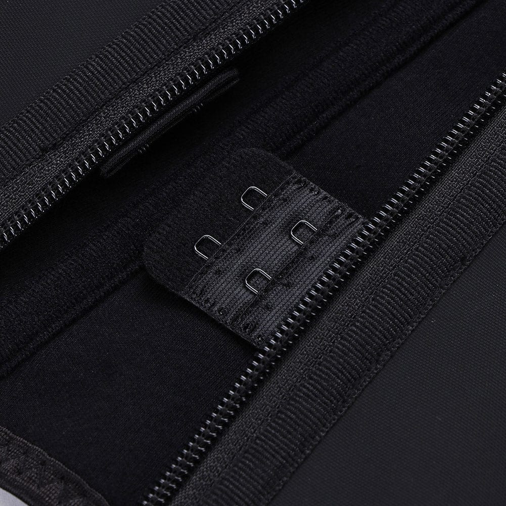 Faja moldeadora de cintura de látex de talla grande, con doble cinturón y 7 varillas de acero y clips integrados en el interior.