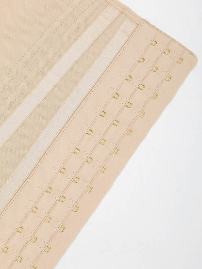 Chaleco de entrenamiento de cintura con soporte para el pecho en forma de U con faja de acero de 13 huesos incorporada