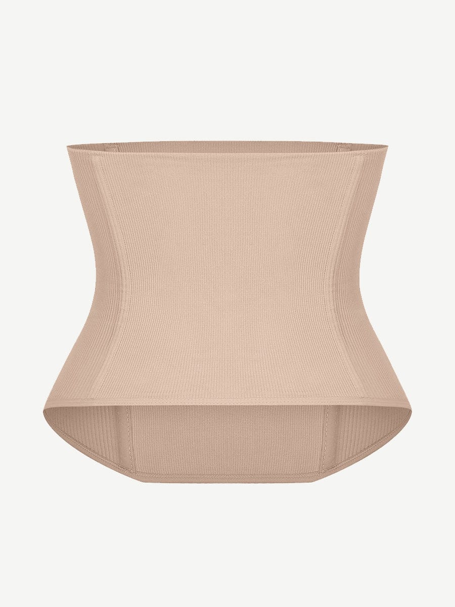 Faja reductora de abdomen de 4 varillas de acero sin costuras