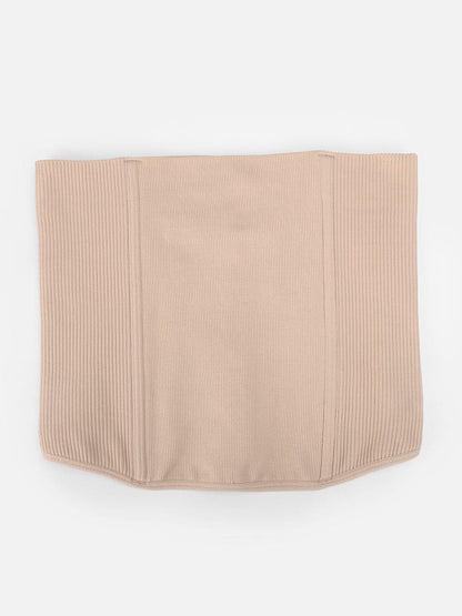 Faja reductora de abdomen de 4 varillas de acero sin costuras