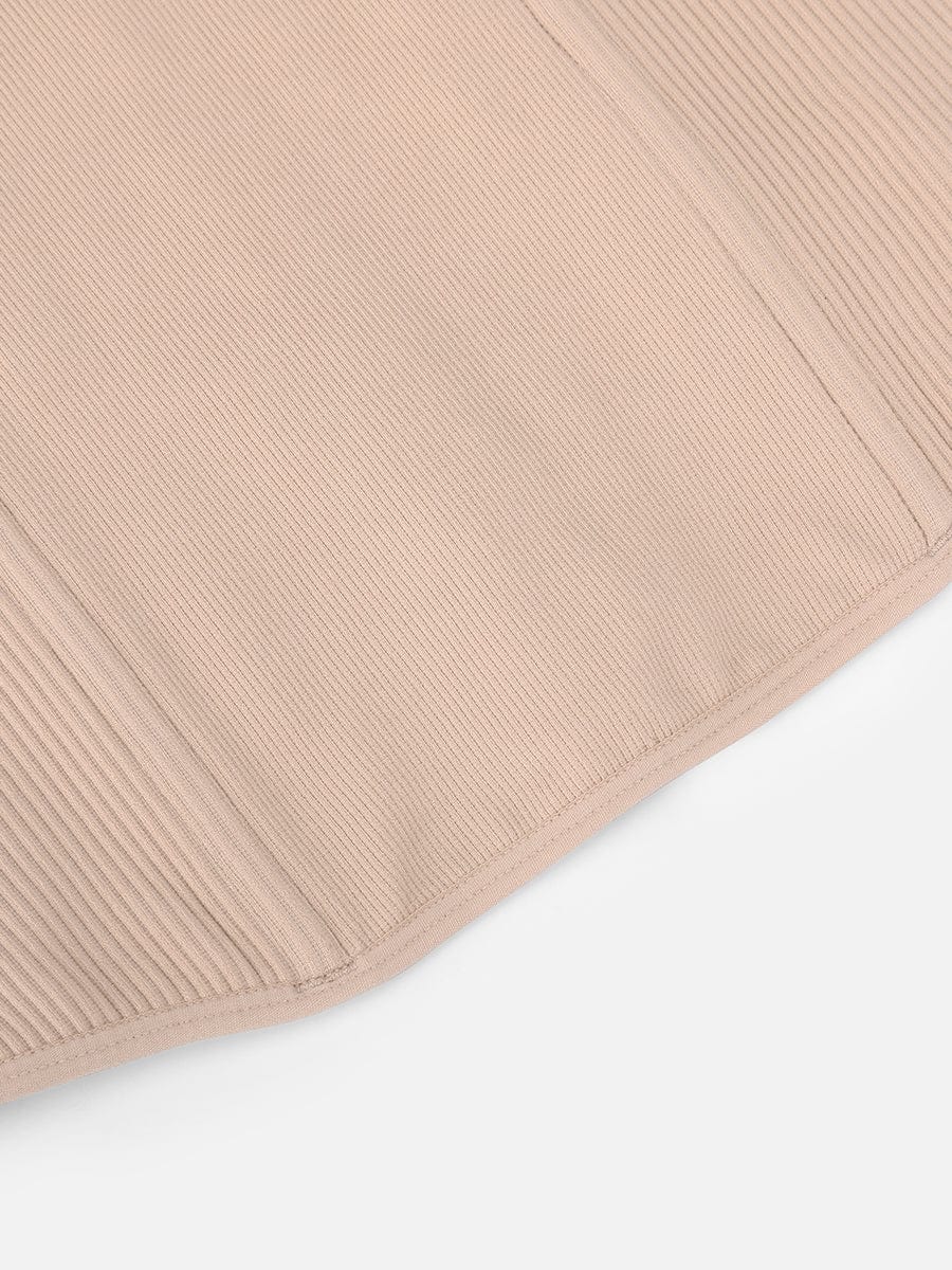 Faja reductora de abdomen de 4 varillas de acero sin costuras