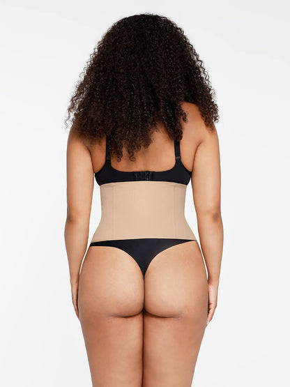 Faja reductora de abdomen de 4 varillas de acero sin costuras